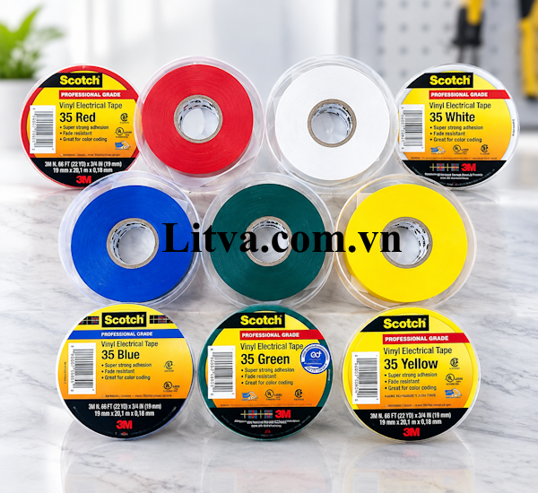 Băng keo điện 3M Scotch 35 Tape